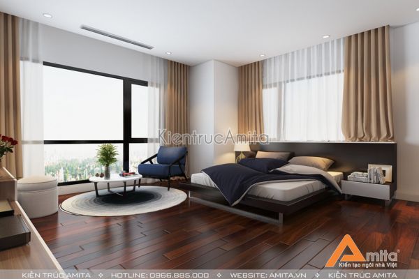 Mẫu nội thất chung cư Royal City hiện đại, đẹp mắt, ấn tượng NT21048