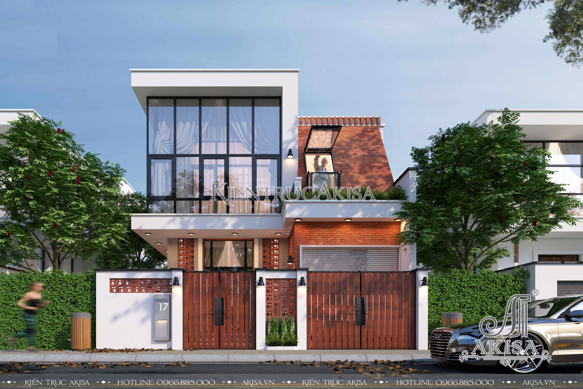 Biệt thự hiện đại 2 tầng