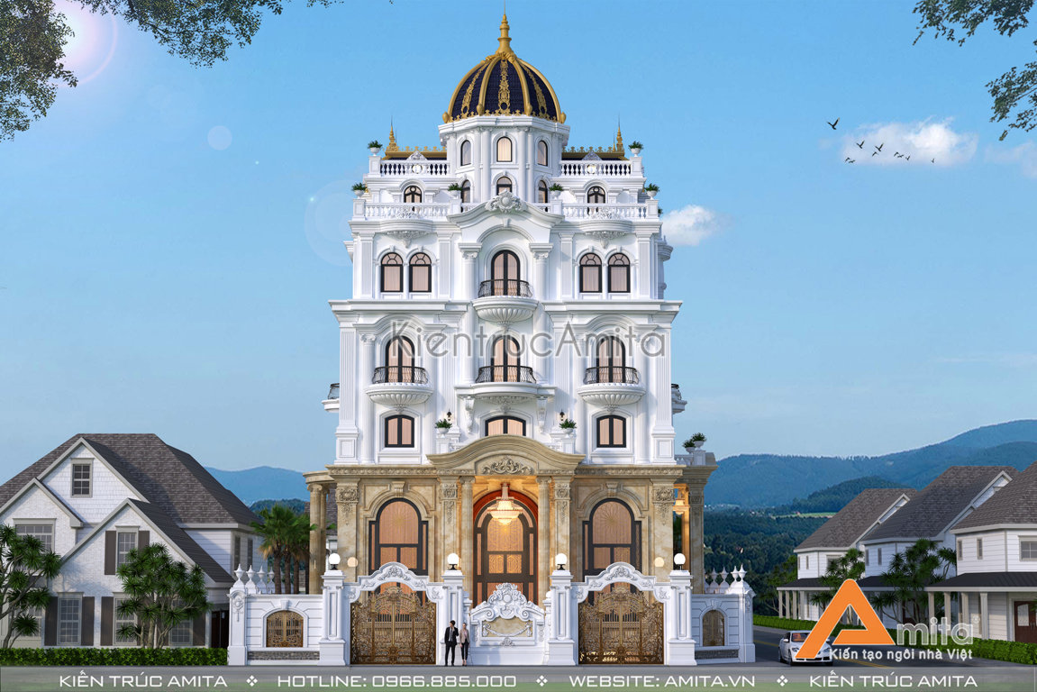 Thiết kế lâu đài phong cách Pháp