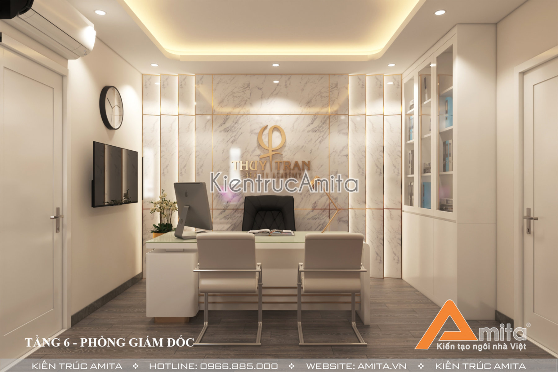 Thiết kế thẩm mỹ viện hiện đại