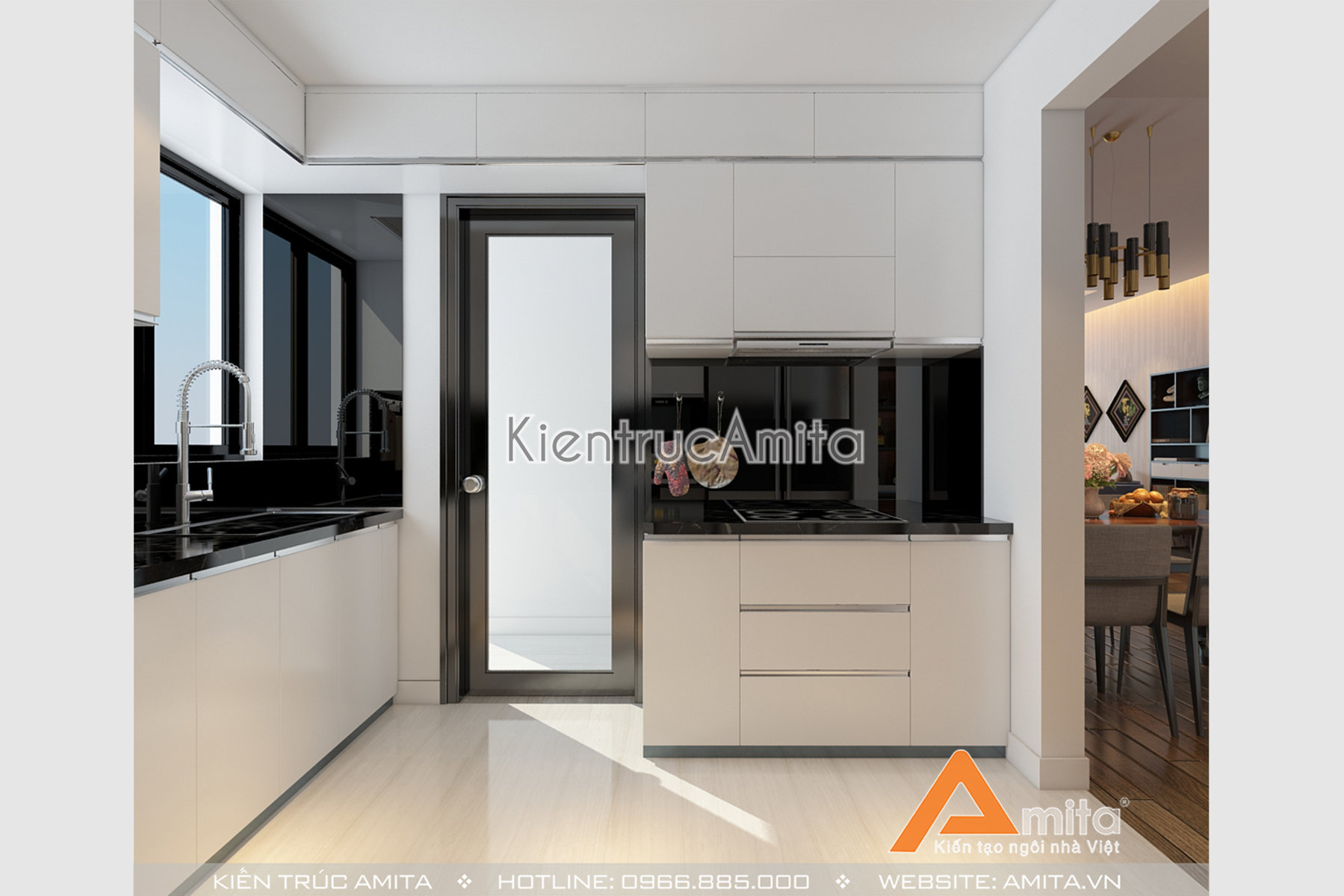 Thiết kế nội thất chung cư đẹp hiện đại