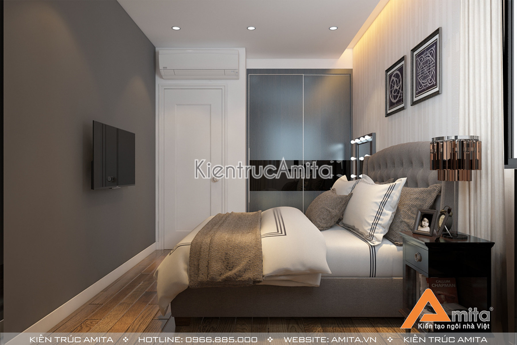 Thiết kế nội thất chung cư đẹp hiện đại