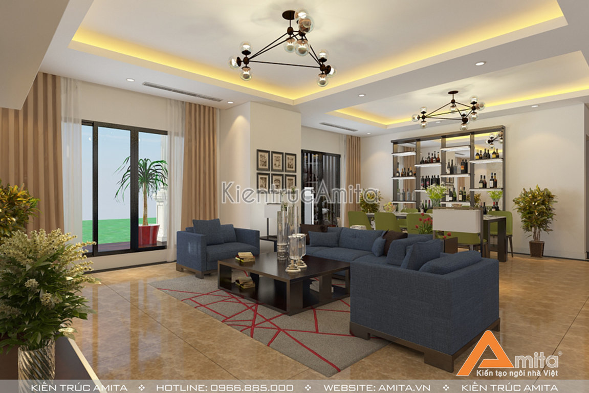 Mẫu nội thất chung cư phong cách hiện đại