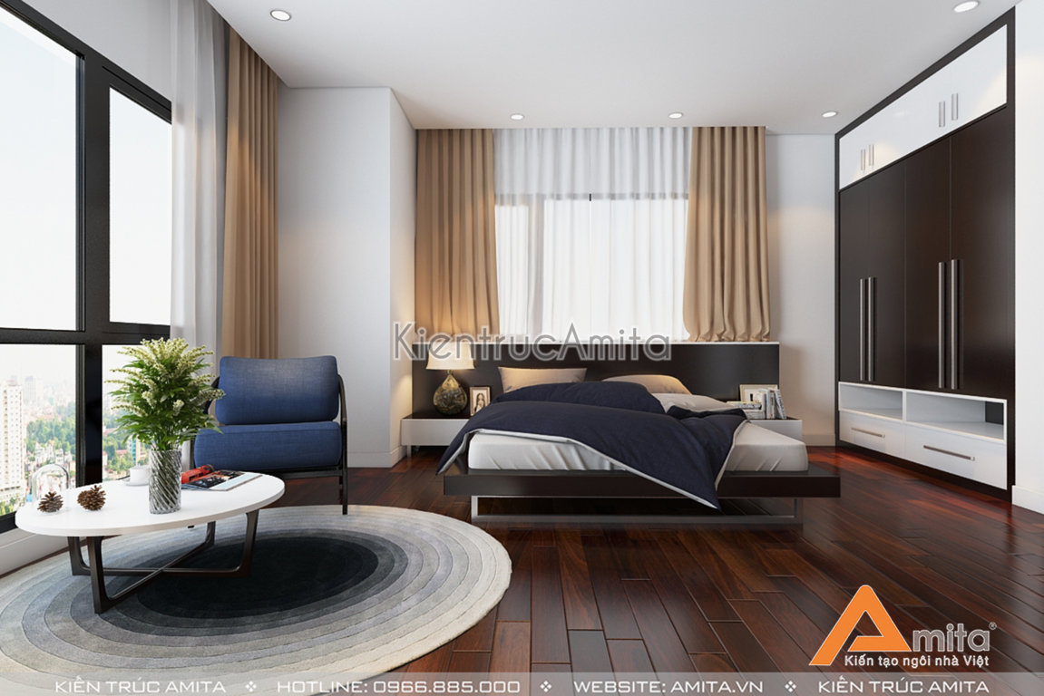 Mẫu nội thất chung cư phong cách hiện đại
