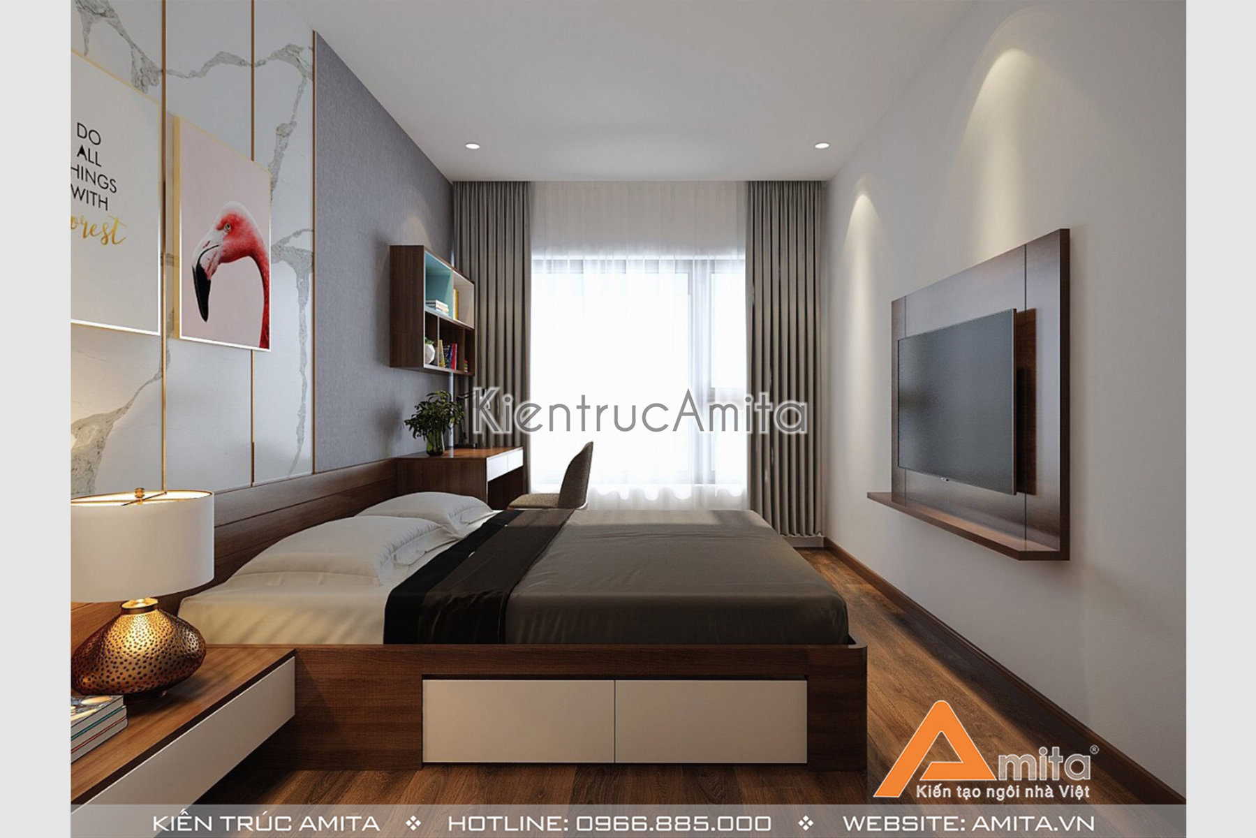 Thiết kế nội thất chung cư phong cách hiện đại