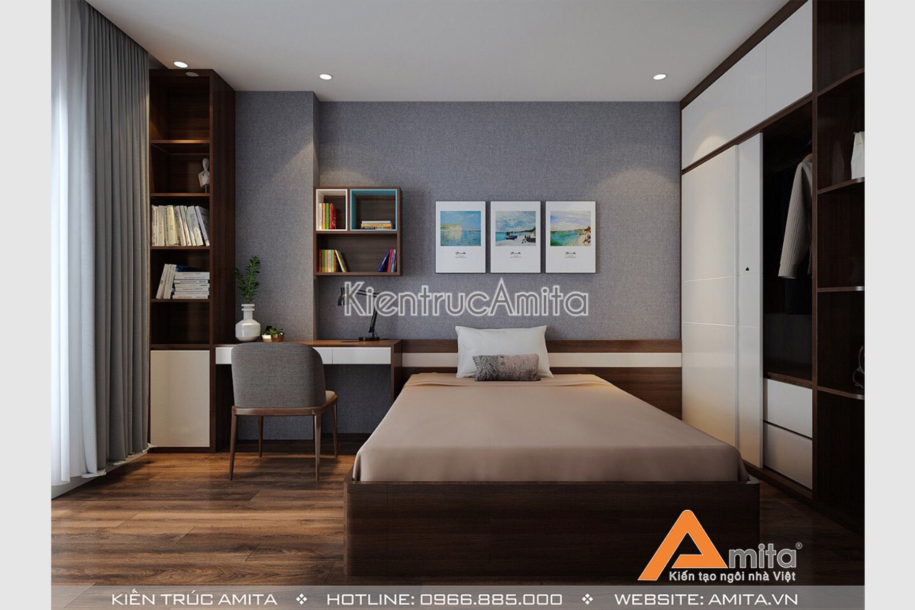 Thiết kế nội thất chung cư phong cách hiện đại