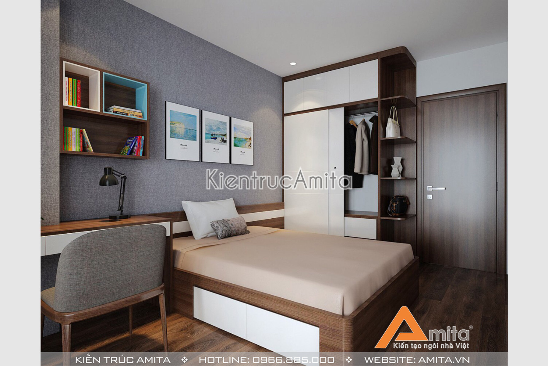 Thiết kế nội thất chung cư phong cách hiện đại