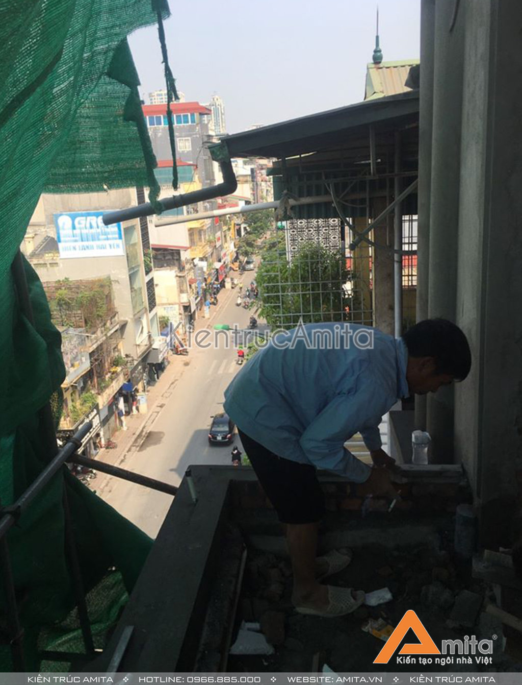 Giám sát thi công nhà phố tân cổ điển