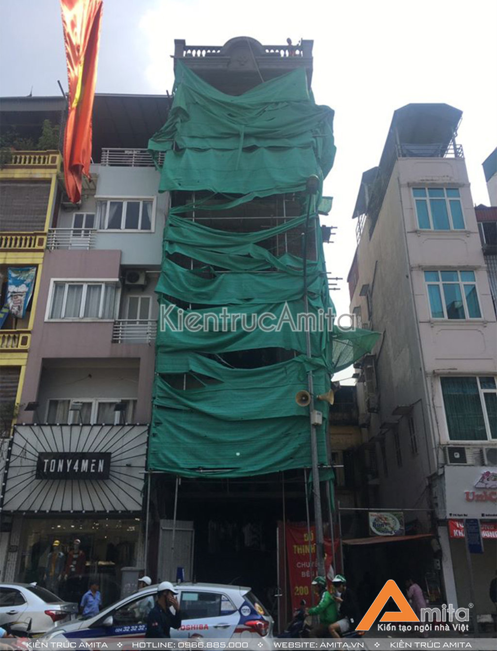 Giám sát thi công nhà phố tân cổ điển