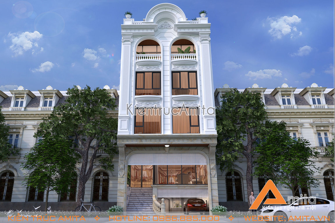 Mẫu thiết kế nhà ở kết hợp kinh doanh (CĐT: anh Hoàng-Nghệ An) KT62031